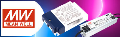 MEAN WELL LED lighting drivers  Electronic components. Distributor, online  shop – Transfer Multisort Elektronik
