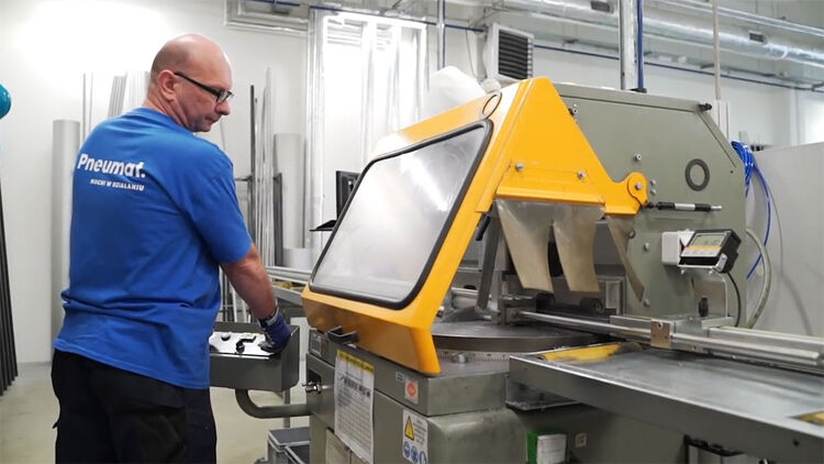 Actuator construction process – stage 1.