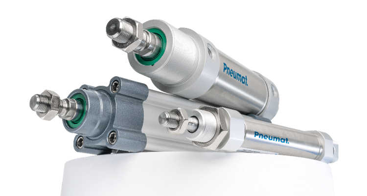 Piston rodless actuators.