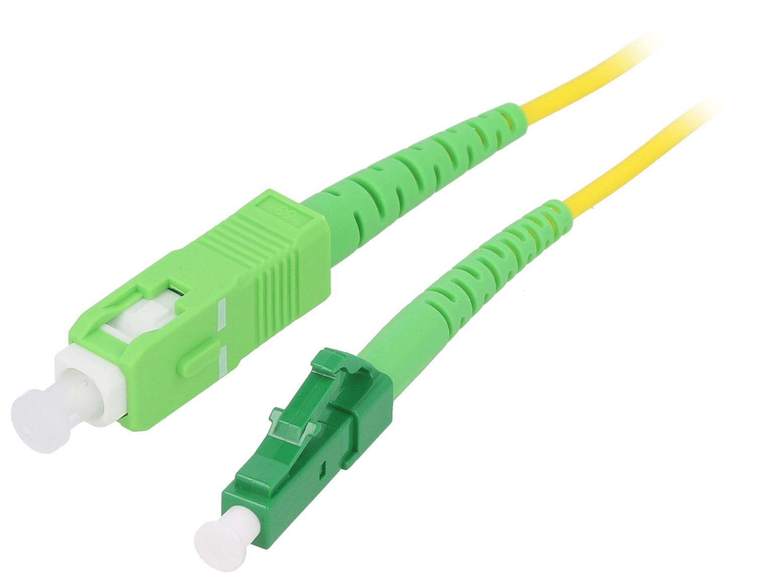 FPSLS15 Cavo patch in fibra ottica con transizione da connettore LC/APC a SC/APC.