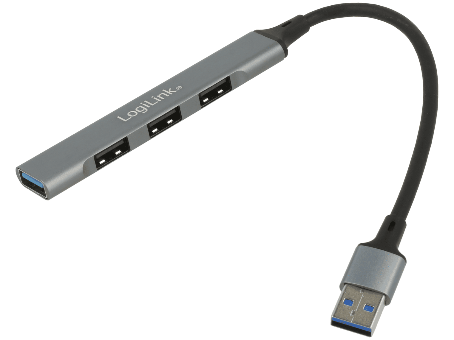 UA0391 Hub USB con tre porte per estendere il numero di connessioni su un computer.
