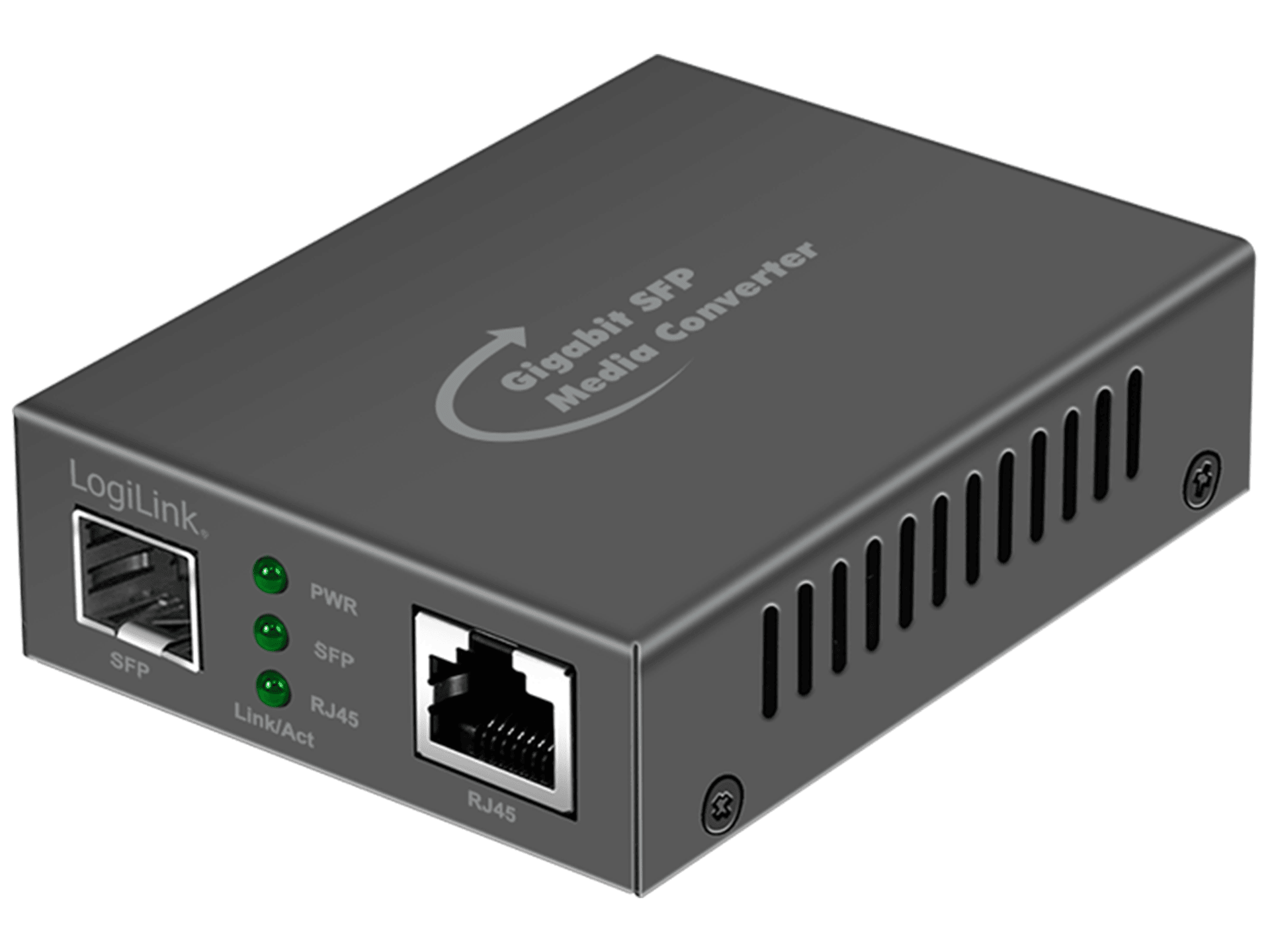 NMC001 Gigabit SFP Media Converter network converter for fiber optic and Ethernet connections.